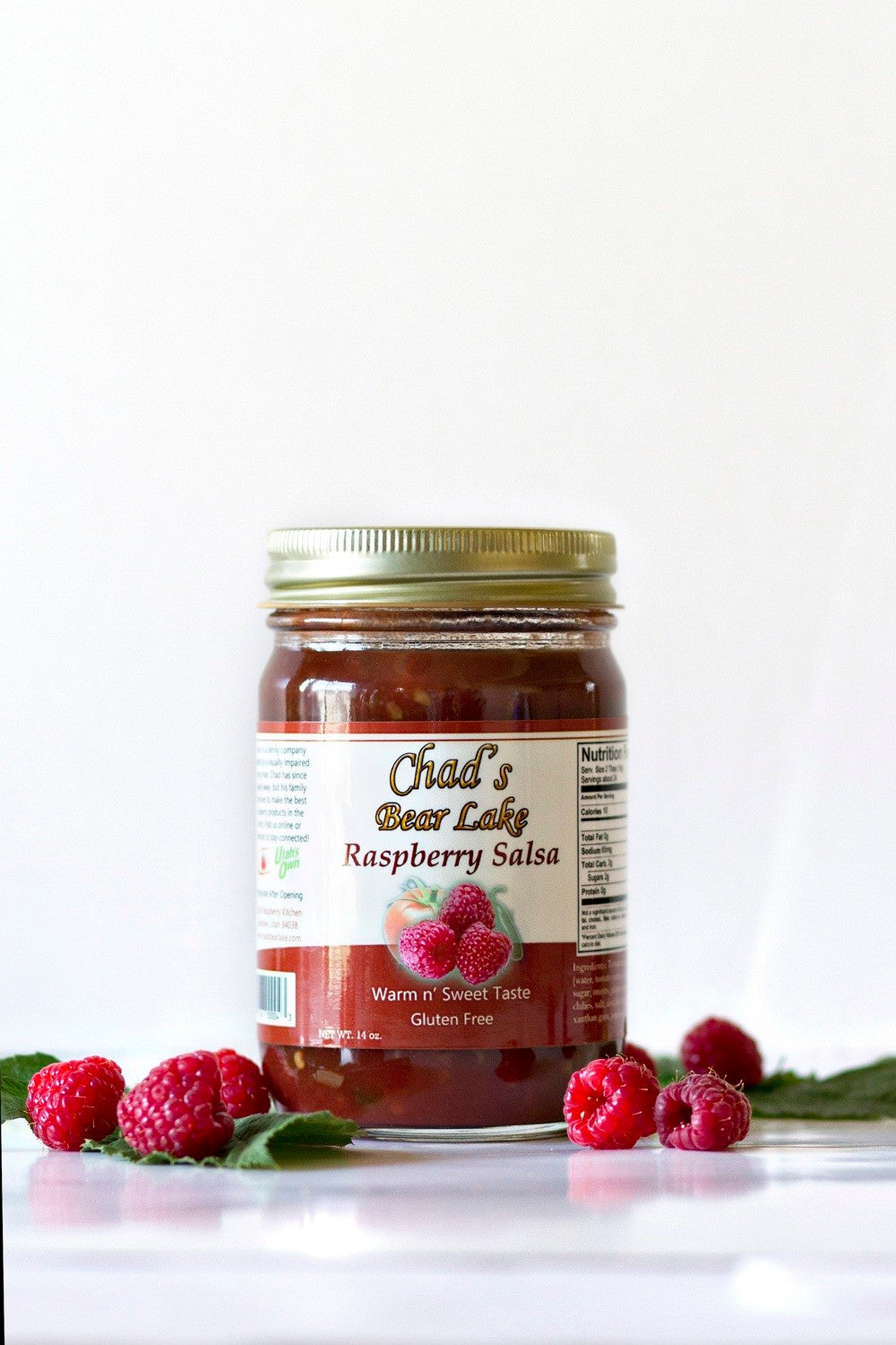 Warm & Sweet Raspberry Salsa