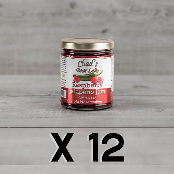Case of 12 Raspberry Jalapeno Jam