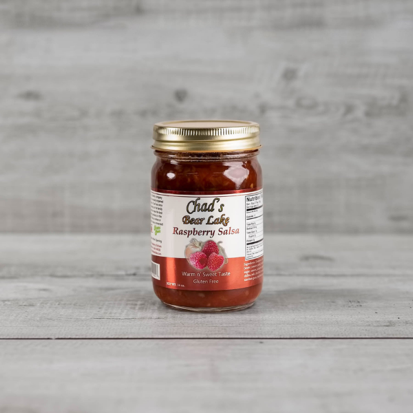 Warm & Sweet Raspberry Salsa