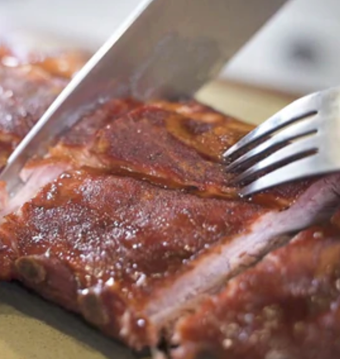 Smokey Honey and Apple BBQ Ribs