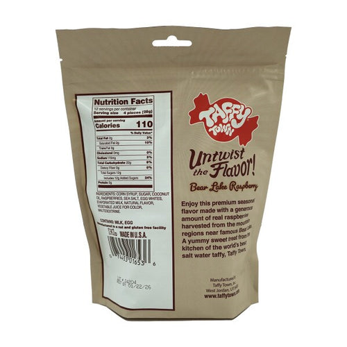 Bear Lake Raspberry Taffy