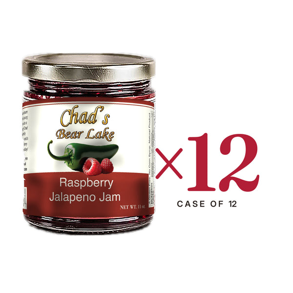 Case of 12 Raspberry Jalapeno Jam