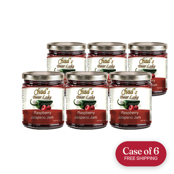 Case of 6 Raspberry Jalapeno Jam