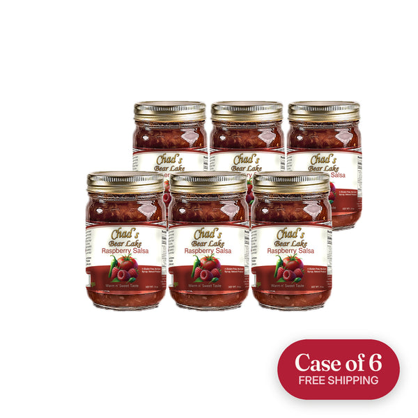 Case of 6 Warm & Sweet Raspberry Salsa